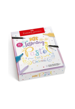 Kit Lettering Pastel KIT/LETTP Faber